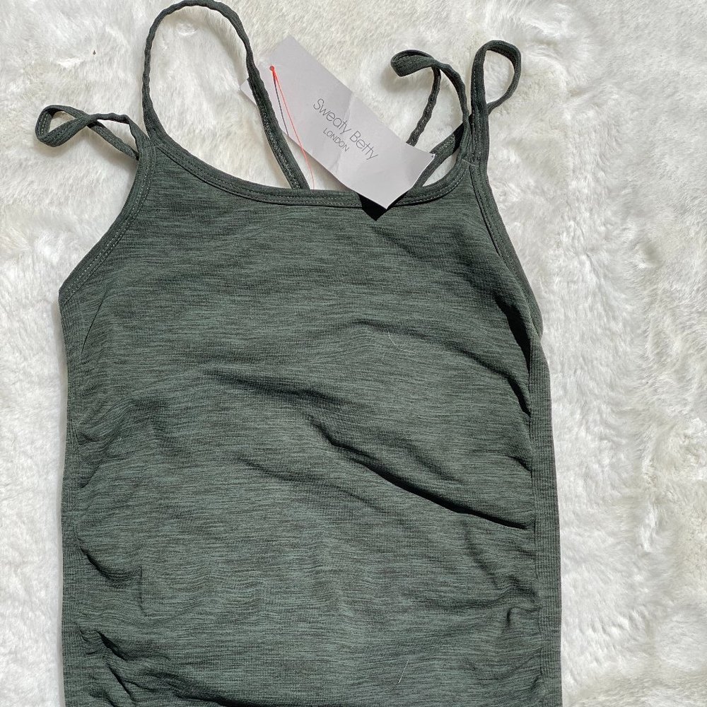 Sweaty Betty (Namaska Yoga Vest Tank Top) Green